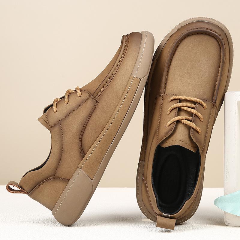 Casual leather shoes men s 2025 spring new British fashion trend versatile platform breathable retro leather men s shoes 44
Casual leather shoes men s 2025 spring new British fashion trend versatile platform breathable retro leather men s shoes 44