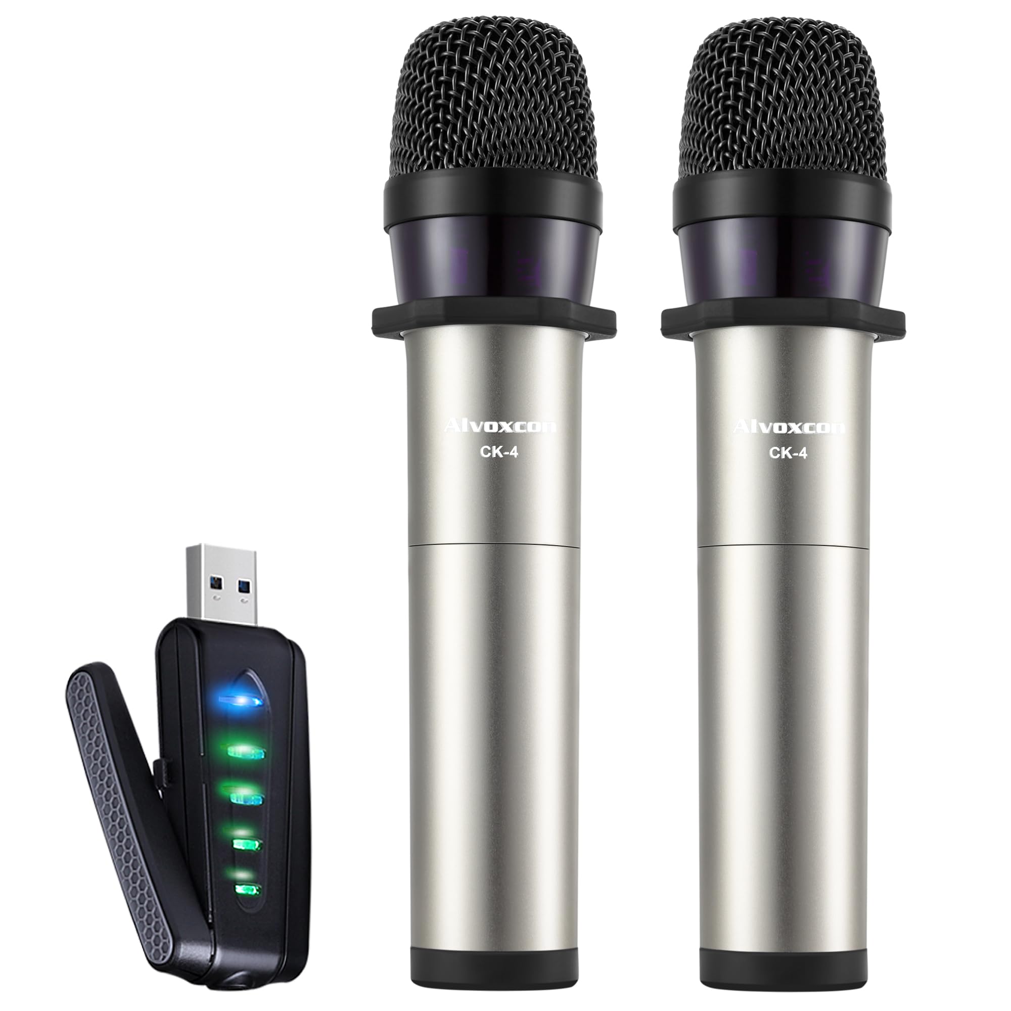 Alvoxcon Wireless Microphone USB Handheld UHF Condenser Microphone Compatible with Zoom Japanese Instruction Manual Included UM420Pro чорний
Alvoxcon Wireless Microphone USB Handheld UHF Condenser Microphone Compatible with Zoom Japanese Instruction Manual Included UM420Pro чорний