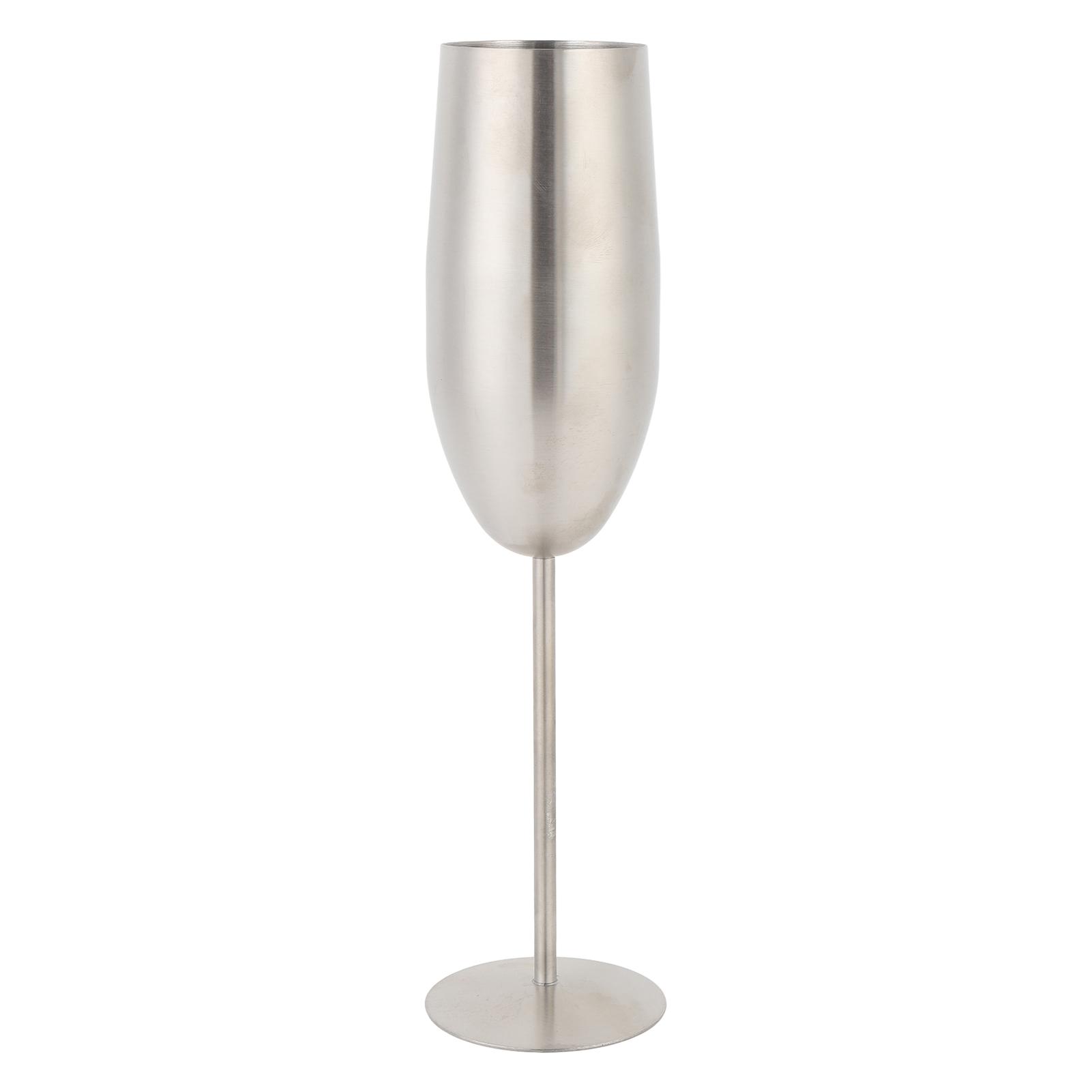 Stainless Steel Champagne Flutes 260ML Cold Insulation Easy Cleanup Metal Wine Goblet Cup for Party
Stainless Steel Champagne Flutes 260ML Cold Insulation Easy Cleanup Metal Wine Goblet Cup for Party