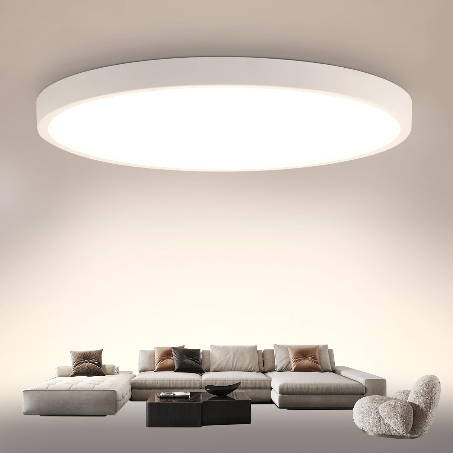 LED Ceiling Light 4500K 24W IP44 LED Bathroom Ceiling Light for Bedroom, Kitchen, Living Room, Balcony, Office, Porch
LED Ceiling Light 4500K 24W IP44 LED Bathroom Ceiling Light for Bedroom, Kitchen, Living Room, Balcony, Office, Porch