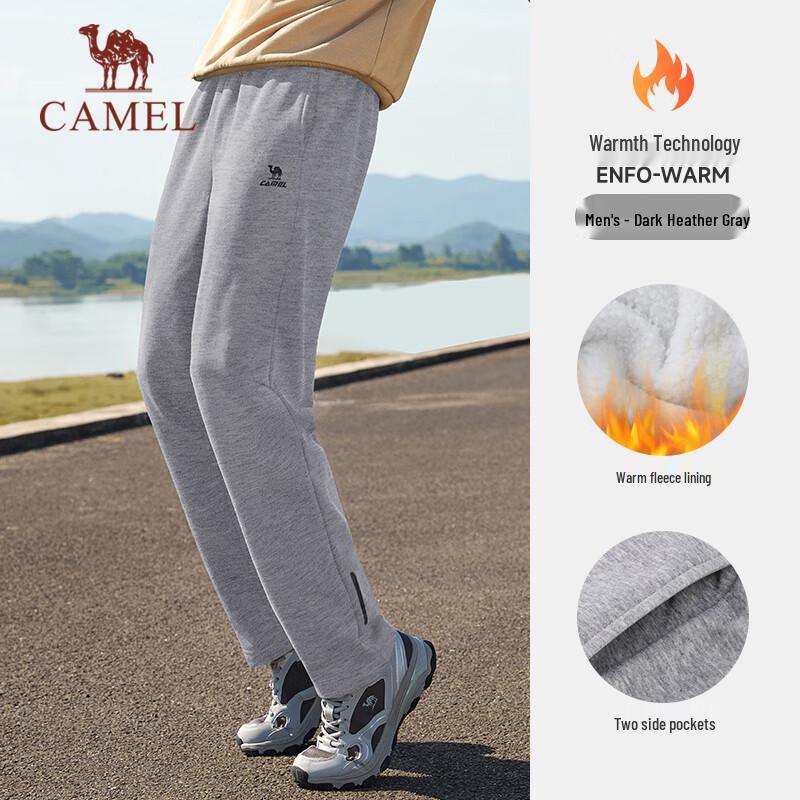 Camel Fleece-Lined Casual Straight-Leg Knit Pants L
Camel Fleece-Lined Casual Straight-Leg Knit Pants L