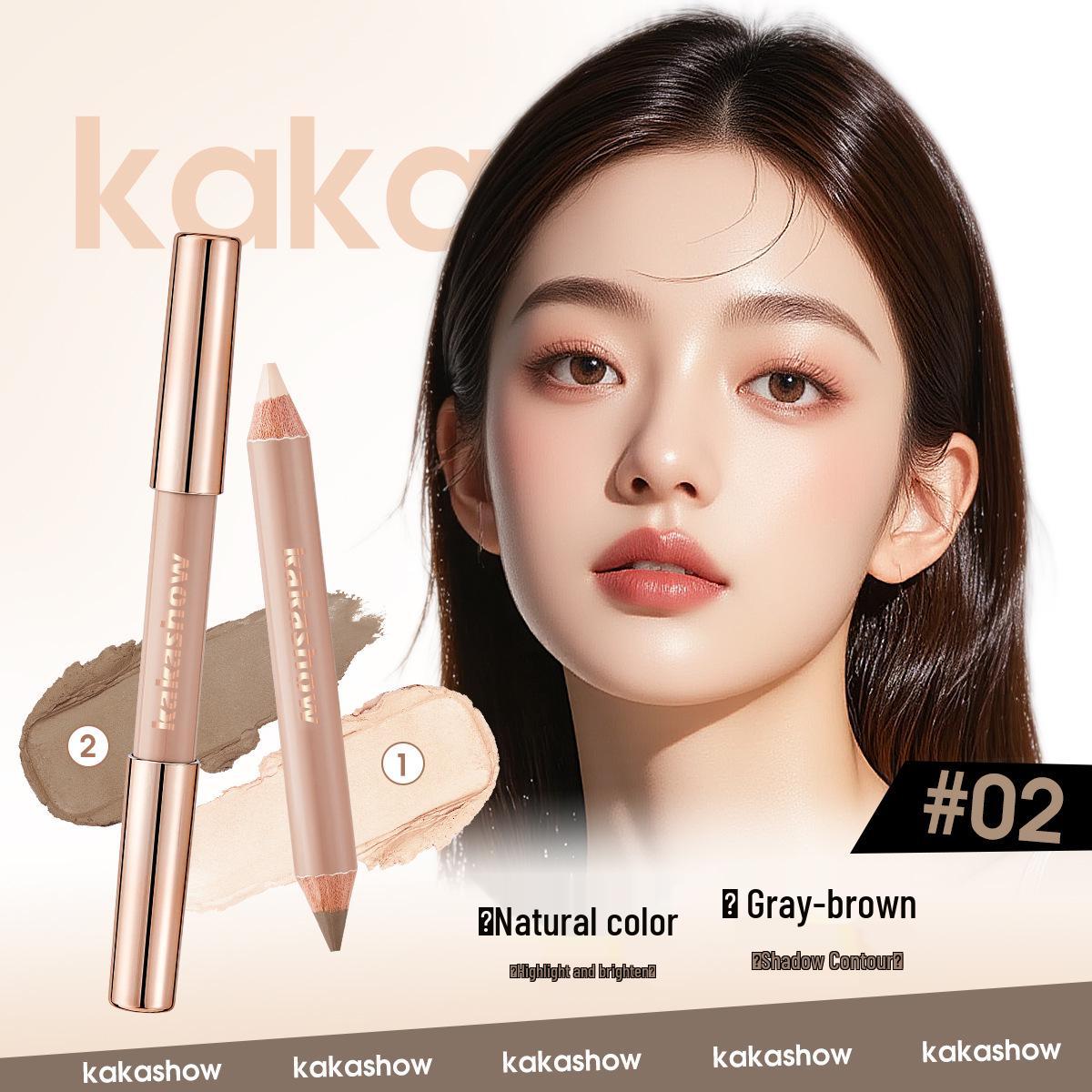 Kakashow 3D Double-Ended Contouring Stick: Highlight & Shadow for Beginners, Multi-Use, High-End Feel. 2g + 2g
Kakashow 3D Double-Ended Contouring Stick: Highlight & Shadow for Beginners, Multi-Use, High-End Feel. 2g + 2g