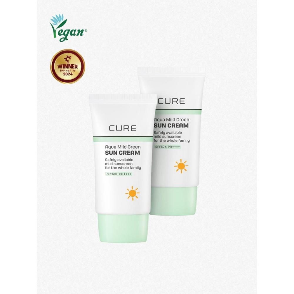 Kim Jeong Moon Aloe Cure Aqua Mild Green Sun Cream Double Set (40ml x 2)
Kim Jeong Moon Aloe Cure Aqua Mild Green Sun Cream Double Set (40ml x 2)