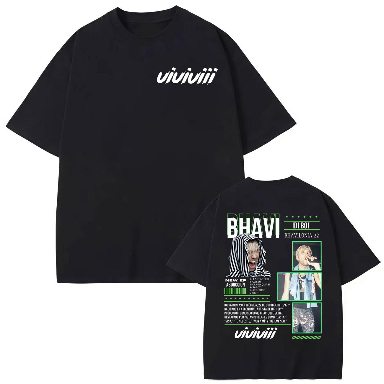 Rapper Bhavi Merch T Shirt Men Women Clothing Fashion Hip Hop T-shirts High Quality Cotton Oversized T-shirt Summer S
Rapper Bhavi Merch T Shirt Men Women Clothing Fashion Hip Hop T-shirts High Quality Cotton Oversized T-shirt Summer S