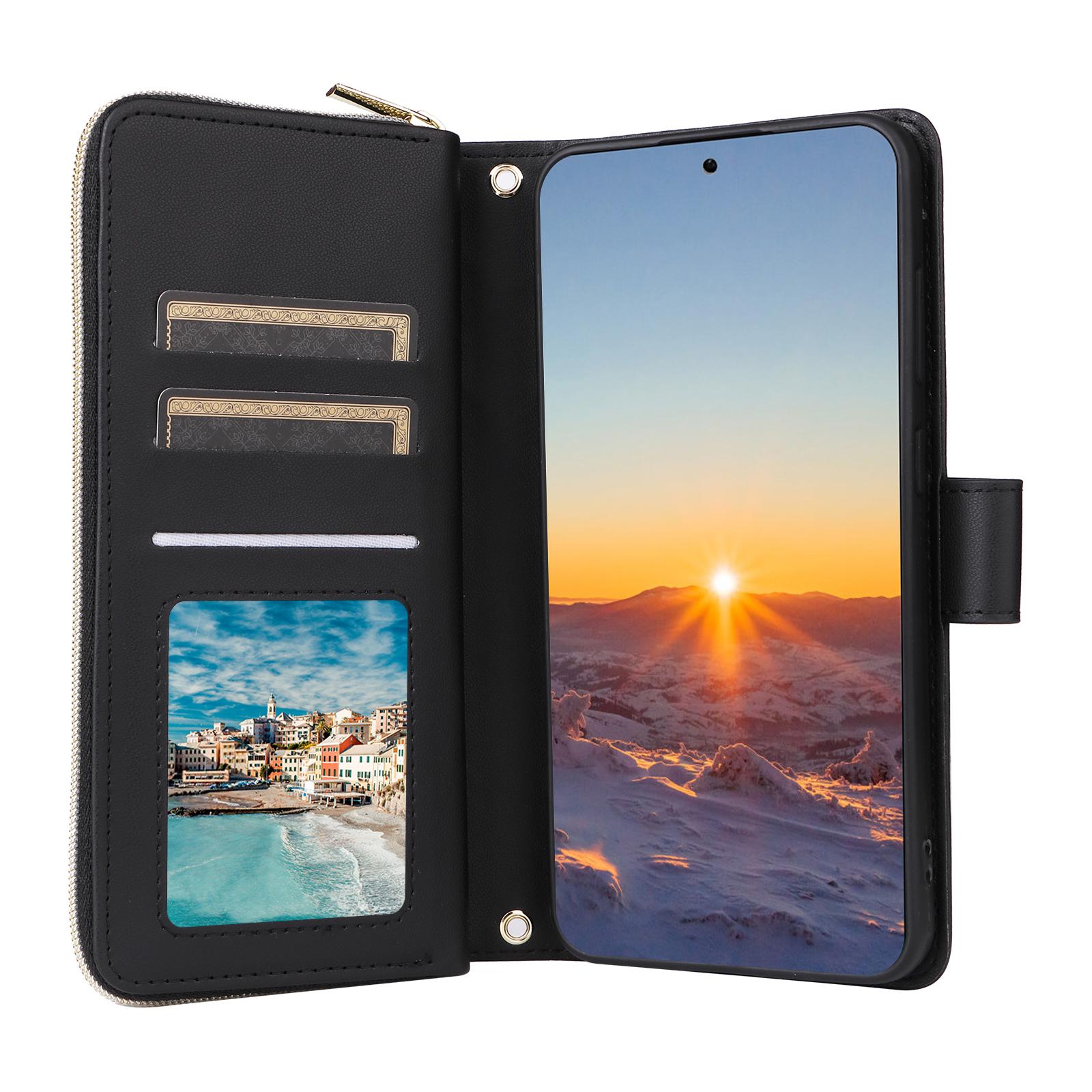 For Samsung Galaxy S24 FE Case Zipper Wallet Rhombus PU Leather Crossbody Phone Bag Black
For Samsung Galaxy S24 FE Case Zipper Wallet Rhombus PU Leather Crossbody Phone Bag Black