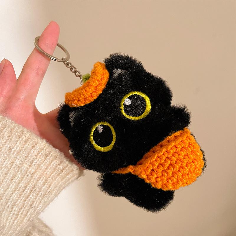 Cute Black Cat Squeaky Plush Animals Doll Stuffed Toy Keychain Pendant Backpack Hangings Decoration Girly Bag Ornaments Kid Gift жёлтый
Cute Black Cat Squeaky Plush Animals Doll Stuffed Toy Keychain Pendant Backpack Hangings Decoration Girly Bag Ornaments Kid Gift жёлтый