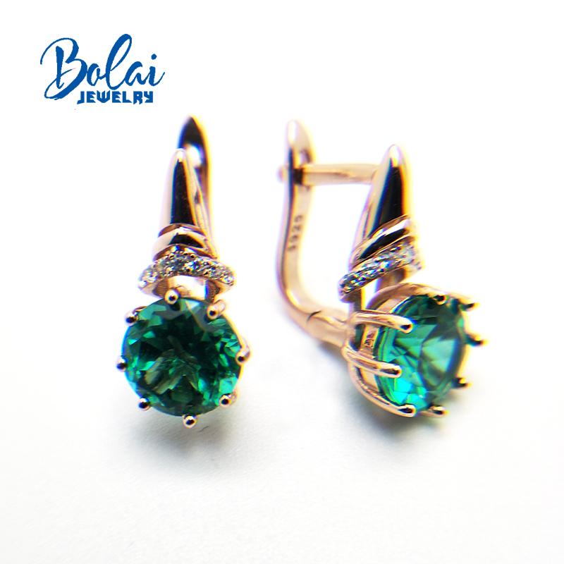 Bolaijewelry, круглые серьги с застежкой из зеленого изумруда диаметром 8,0 мм, стерлинговое серебро 925 пробы, розовое золото, модные украшения для девочек
Bolaijewelry, круглые серьги с застежкой из зеленого изумруда диаметром 8,0 мм, стерлинговое серебро 925 пробы, розовое золото, модные украшения для девочек
