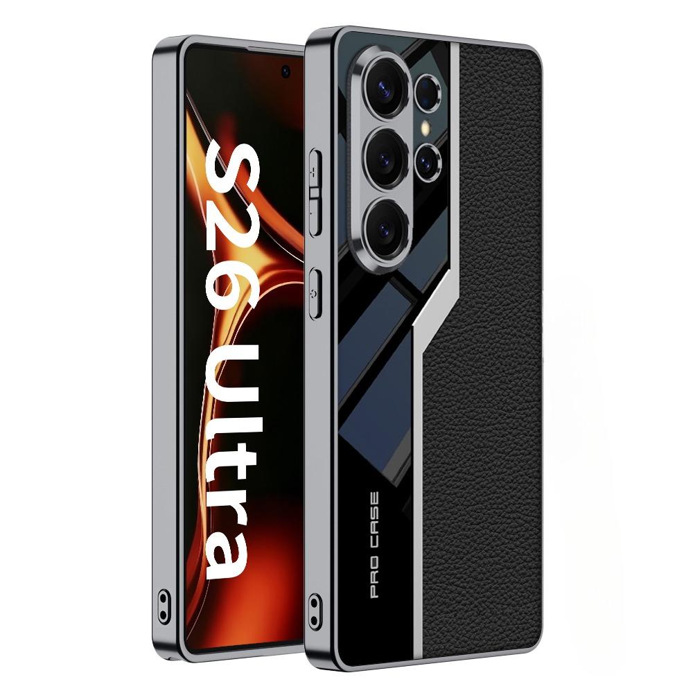 Гладкий гальванизированный жесткий чехол из ПУ-кожи для Samsung Galaxy S26 Ultra S25 S24 S23 Ultra Защитная крышка Galaxy S26 Ultra чёрный
Гладкий гальванизированный жесткий чехол из ПУ-кожи для Samsung Galaxy S26 Ultra S25 S24 S23 Ultra Защитная крышка Galaxy S26 Ultra чёрный
