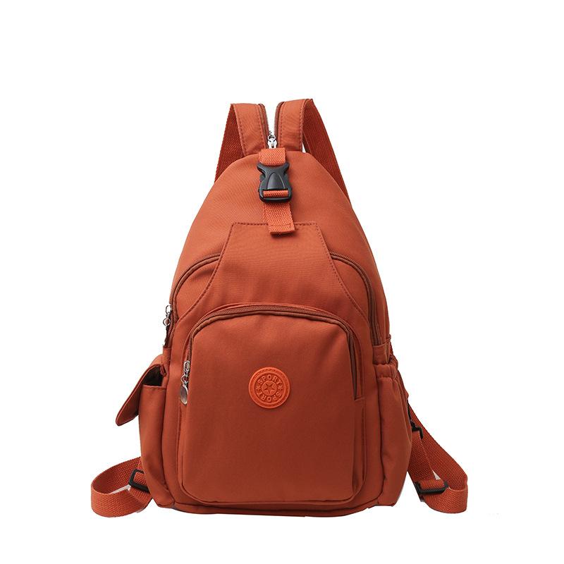 Summer hot casual simple large-capacity backpack lightweight versatile messenger bag Oxford cloth multi-functional breast bag women помаранчевий
Summer hot casual simple large-capacity backpack lightweight versatile messenger bag Oxford cloth multi-functional breast bag women помаранчевий