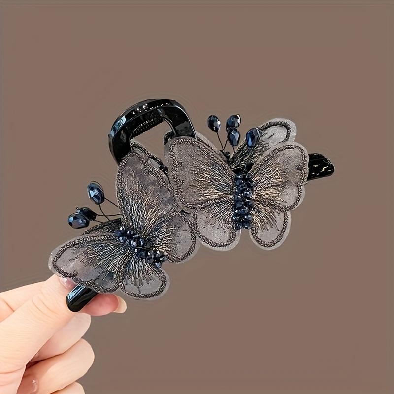 A New 2024 Handmade Embroidered Butterfly Hair Claw, a Large Elegant Hair Clip Suitable for Aesthetic Hairstyles Butterfly Hair Clip
A New 2024 Handmade Embroidered Butterfly Hair Claw, a Large Elegant Hair Clip Suitable for Aesthetic Hairstyles Butterfly Hair Clip