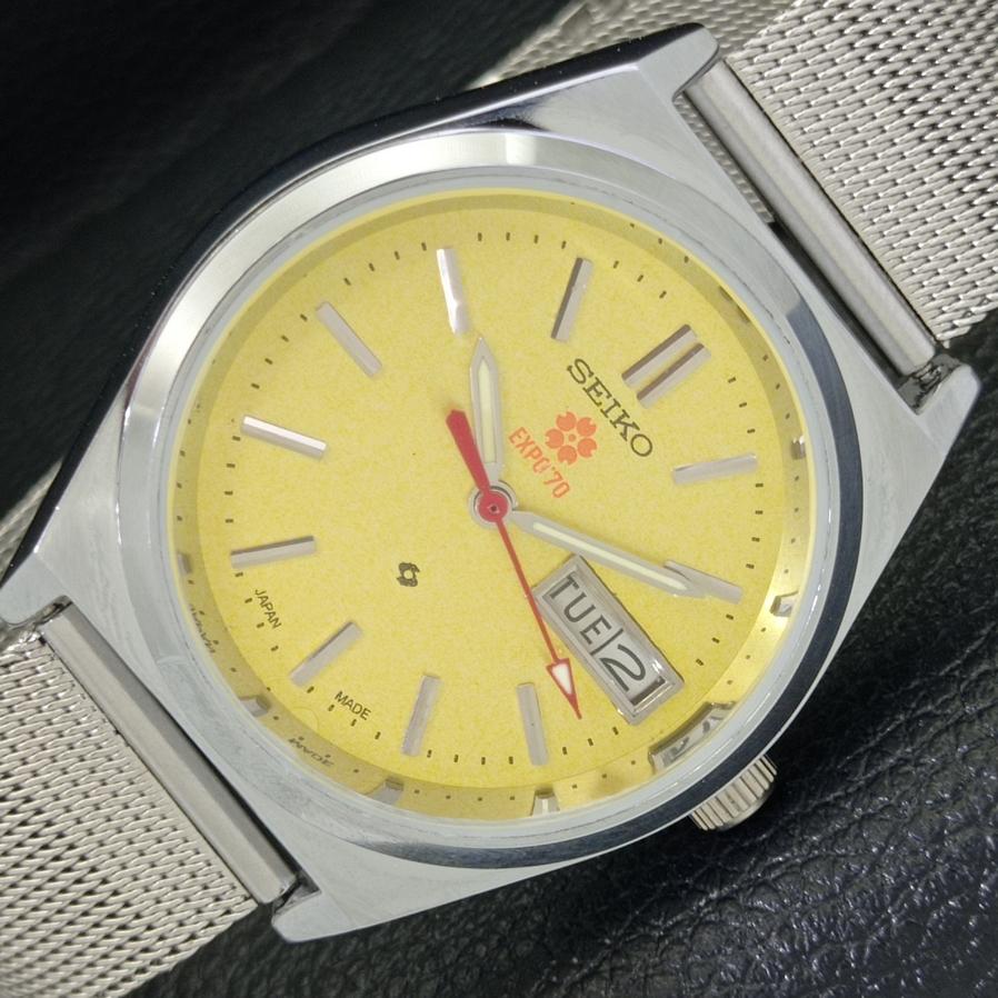 REFURBISHED SEIKO EXPO 70 AUTOMATIC 6309A JAPAN MENS YELLOW DIAL WATCH a427268-2 QRL-a427268
REFURBISHED SEIKO EXPO 70 AUTOMATIC 6309A JAPAN MENS YELLOW DIAL WATCH a427268-2 QRL-a427268