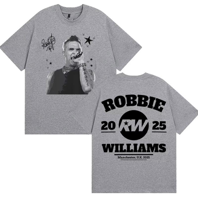 Robbie Williams Rw Album 2025 Print TShirts Unisex Women Hip Hop Loose ONeck Clothing T Shirt Casual Cotton Short Sleeve Tshirt S
Robbie Williams Rw Album 2025 Print TShirts Unisex Women Hip Hop Loose ONeck Clothing T Shirt Casual Cotton Short Sleeve Tshirt S