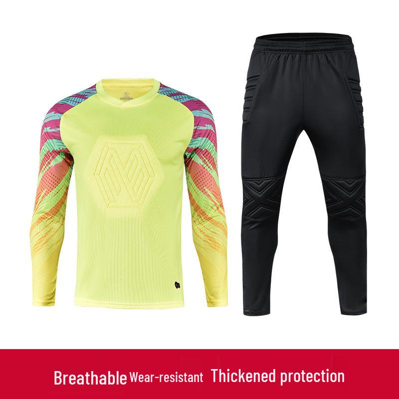 Children s Padded Goalkeeper Kit: Thick Long-Sleeve Jersey & Shorts Set 4XL
Children s Padded Goalkeeper Kit: Thick Long-Sleeve Jersey & Shorts Set 4XL