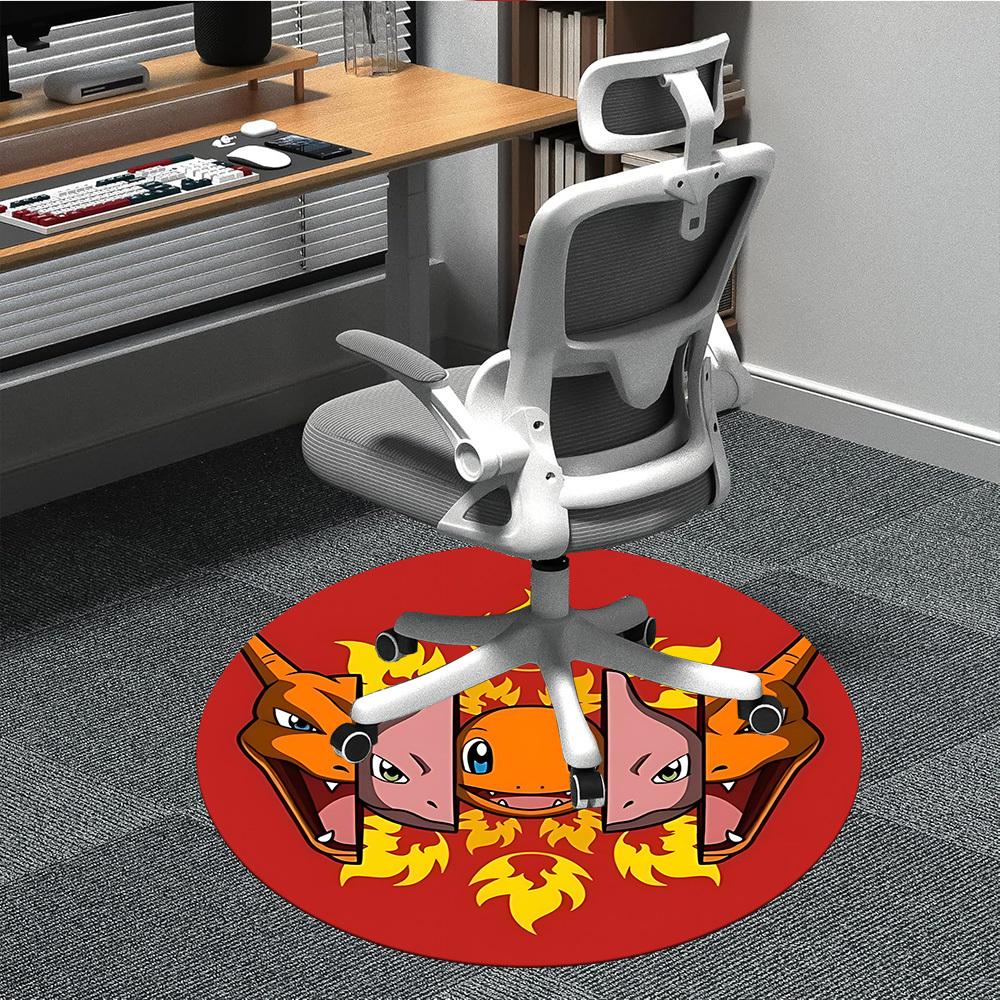 1pc Flame Pokémon Office Round Area Rug, Indoor Mat Suitable For Office, Under Office Chairs Bedroom Living Room Home Decor, Room Deco137 80cm by 80cm
1pc Flame Pokémon Office Round Area Rug, Indoor Mat Suitable For Office, Under Office Chairs Bedroom Living Room Home Decor, Room Deco137 80cm by 80cm