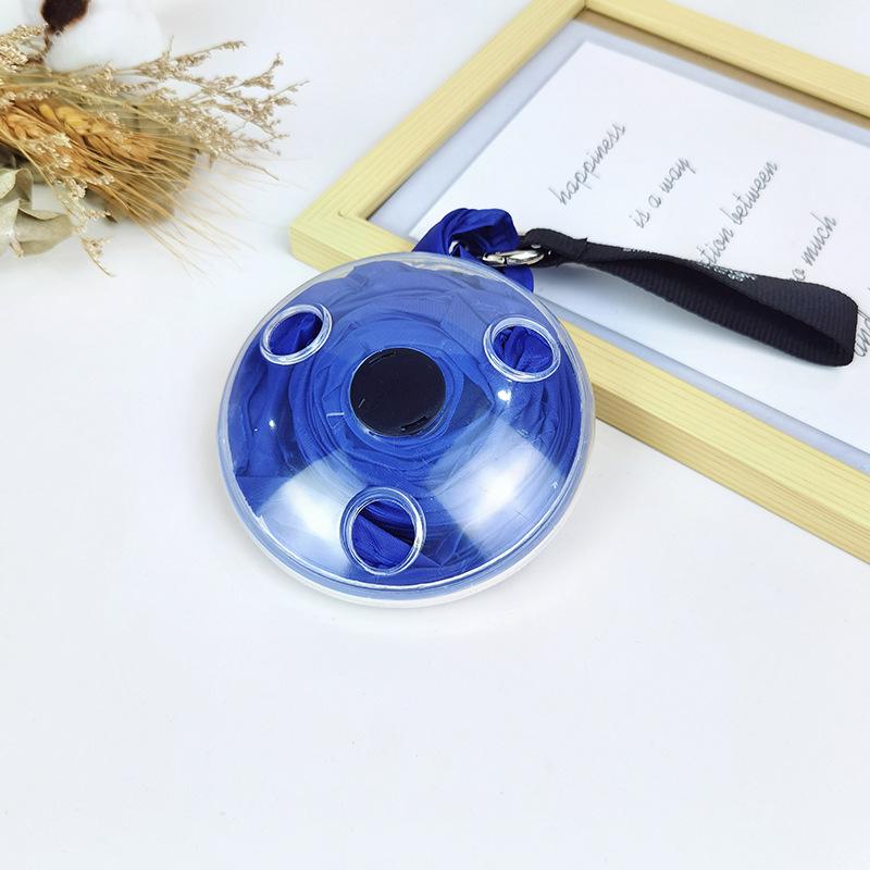 Collapsible Multi-Functional Reusable Shopping Bag with Rotating Disc Storage синій
Collapsible Multi-Functional Reusable Shopping Bag with Rotating Disc Storage синій