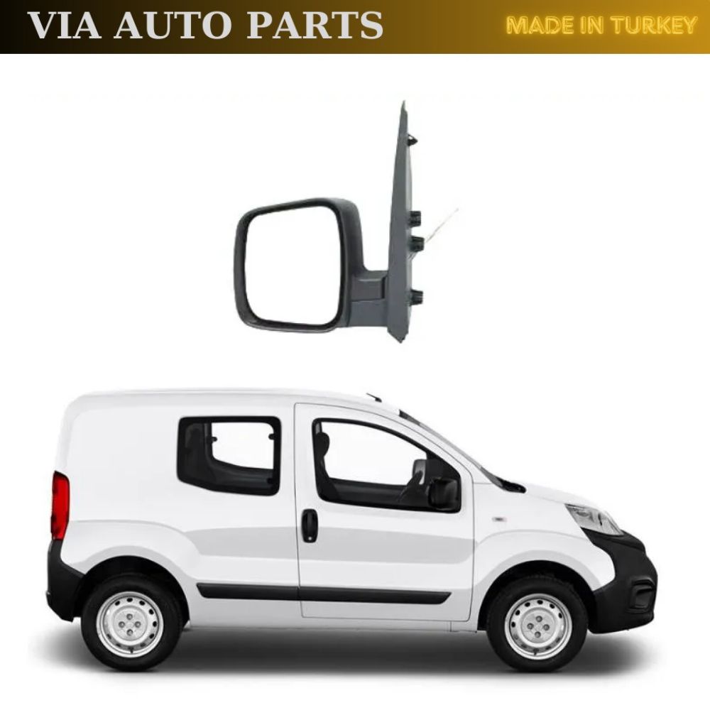 Set of side rear view mirrors, mechanical left and right, 2 pcs. for Fiorino Peugeot Bipper Citroen Nemo Oem 735460566 735460570
Set of side rear view mirrors, mechanical left and right, 2 pcs. for Fiorino Peugeot Bipper Citroen Nemo Oem 735460566 735460570