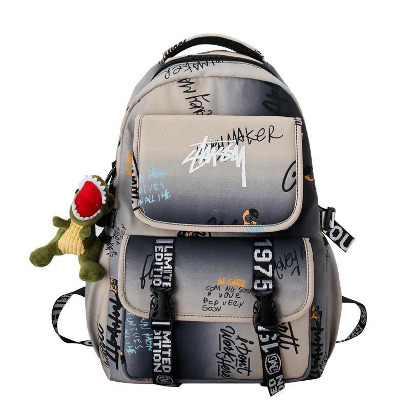 School bag male ins large capacity backpack college student backpack junior high school female tide literary style хаки
School bag male ins large capacity backpack college student backpack junior high school female tide literary style хаки