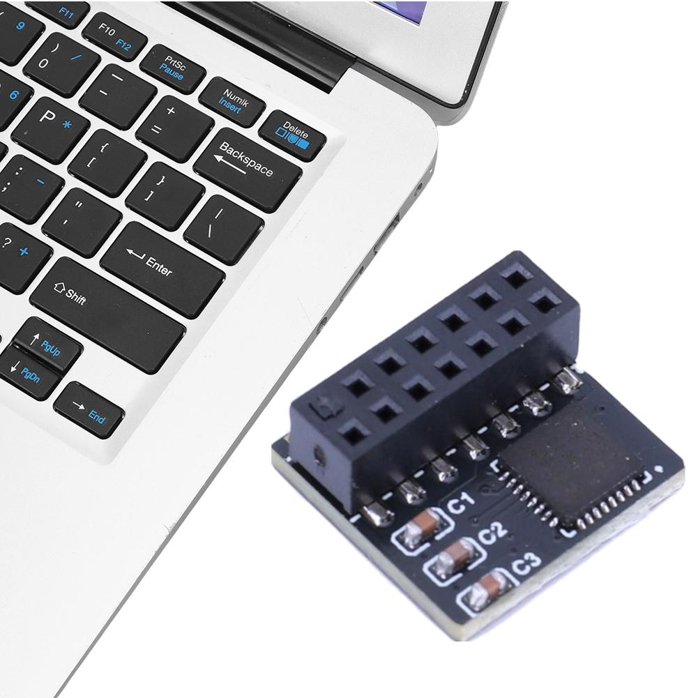 TPM 2.0 Portable TPM 2.0 Remote Card 14 Pin SPI TPM2.0 Remote Card Board Encryption Security Board Fit for ASUS Motherboard чорний
TPM 2.0 Portable TPM 2.0 Remote Card 14 Pin SPI TPM2.0 Remote Card Board Encryption Security Board Fit for ASUS Motherboard чорний