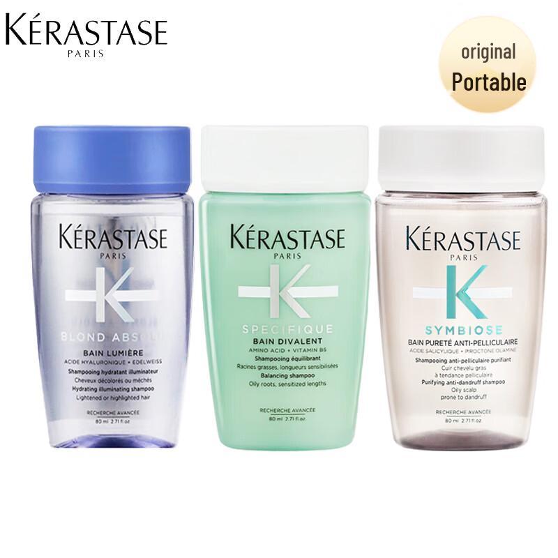Kérastase Shampoo Assortment Set - 3 x 80ml
Kérastase Shampoo Assortment Set - 3 x 80ml