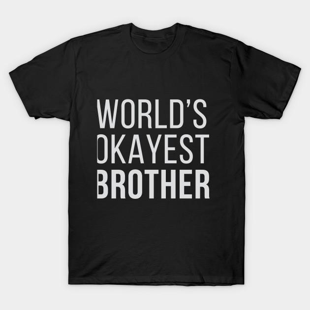 Мужская черная футболка с принтом, супербольшая футболка worlds-okayest-brother, хлопковая футболка с принтом на бумаге для переноса без разрезов 4XL чёрный
Мужская черная футболка с принтом, супербольшая футболка worlds-okayest-brother, хлопковая футболка с принтом на бумаге для переноса без разрезов 4XL чёрный