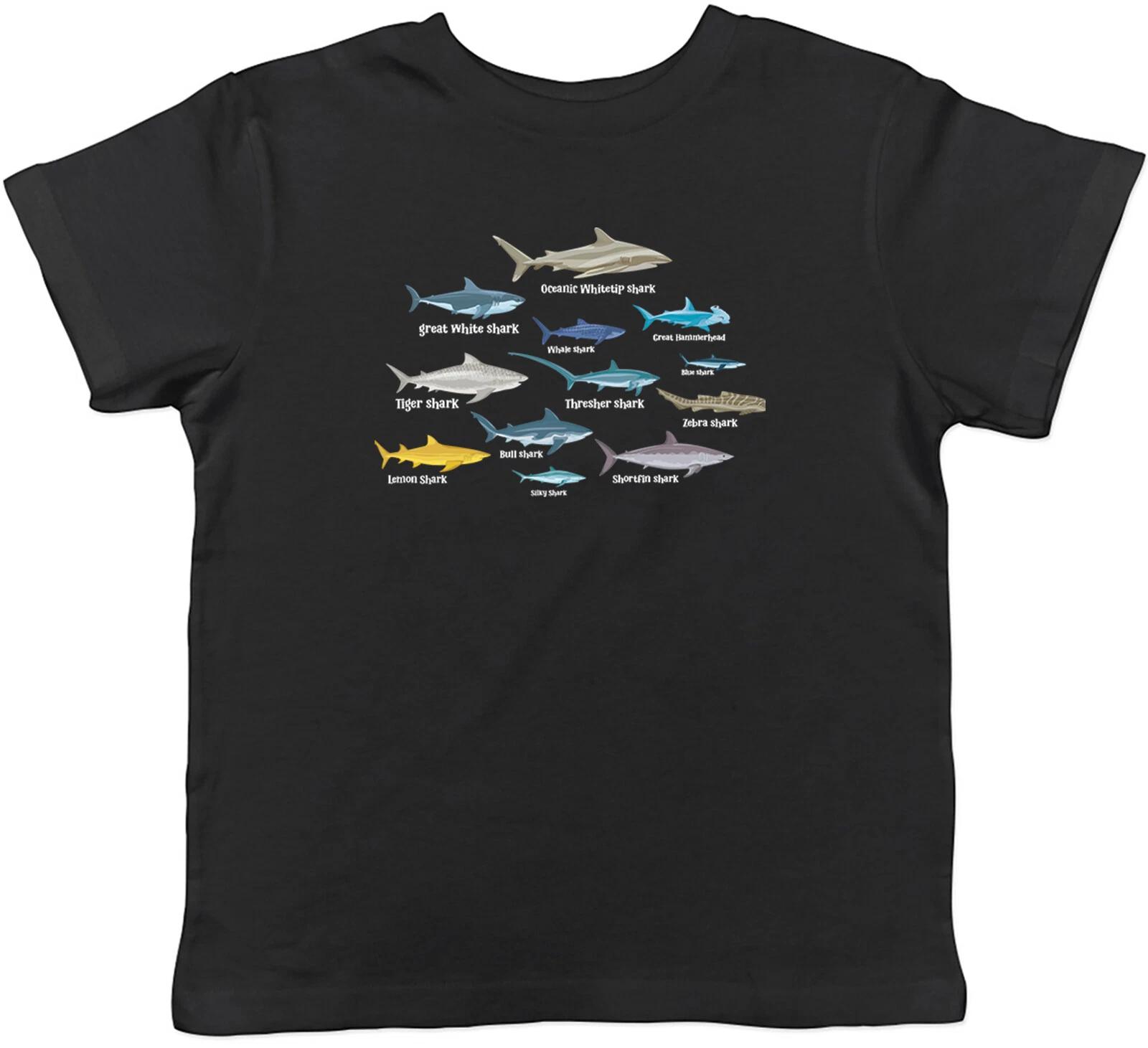 Sharks of the World Kids T-Shirt Ocean Lover Childrens Boys Girls Gift 100
Sharks of the World Kids T-Shirt Ocean Lover Childrens Boys Girls Gift 100