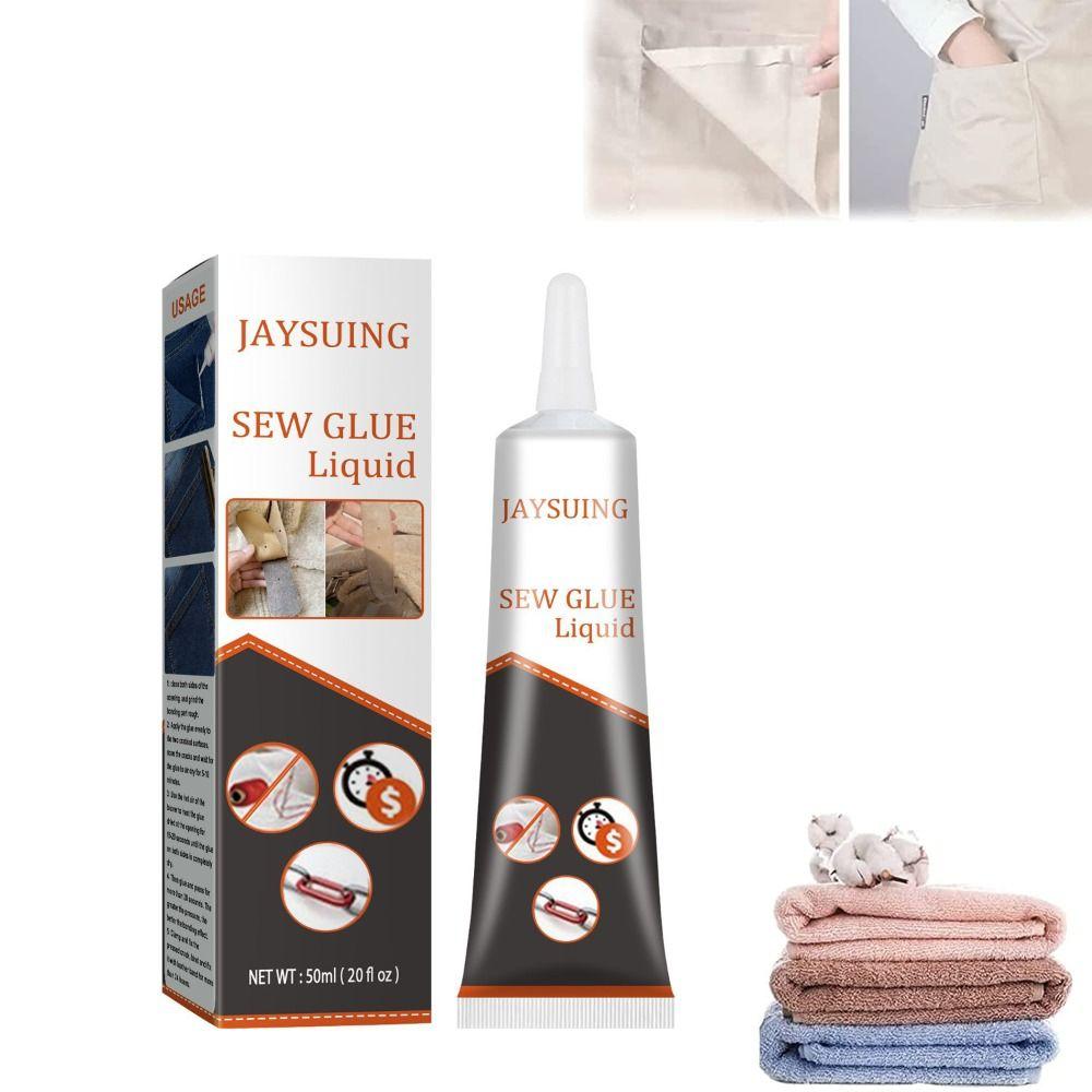 Sew Glue Liquid Multi Fabric Sew Glue Fabric Glue Cloth Repair Sew Glue for Clothing Permanent
Sew Glue Liquid Multi Fabric Sew Glue Fabric Glue Cloth Repair Sew Glue for Clothing Permanent