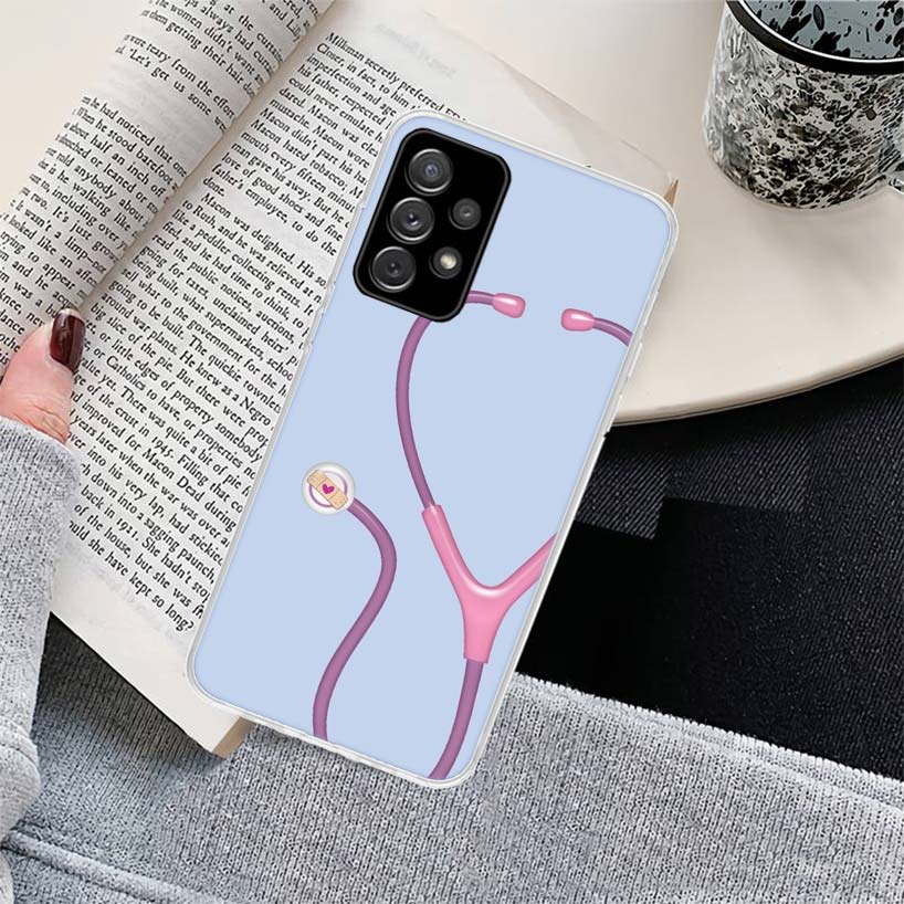 Nurse Medical Medicine Phone Case for Samsung Galaxy A17 A16 A15 A14 A13 A57 A56 A55 A54 A53 A37 A36 A35 A34 A33 A26 A25 A24 A23 Samsung A56
Nurse Medical Medicine Phone Case for Samsung Galaxy A17 A16 A15 A14 A13 A57 A56 A55 A54 A53 A37 A36 A35 A34 A33 A26 A25 A24 A23 Samsung A56