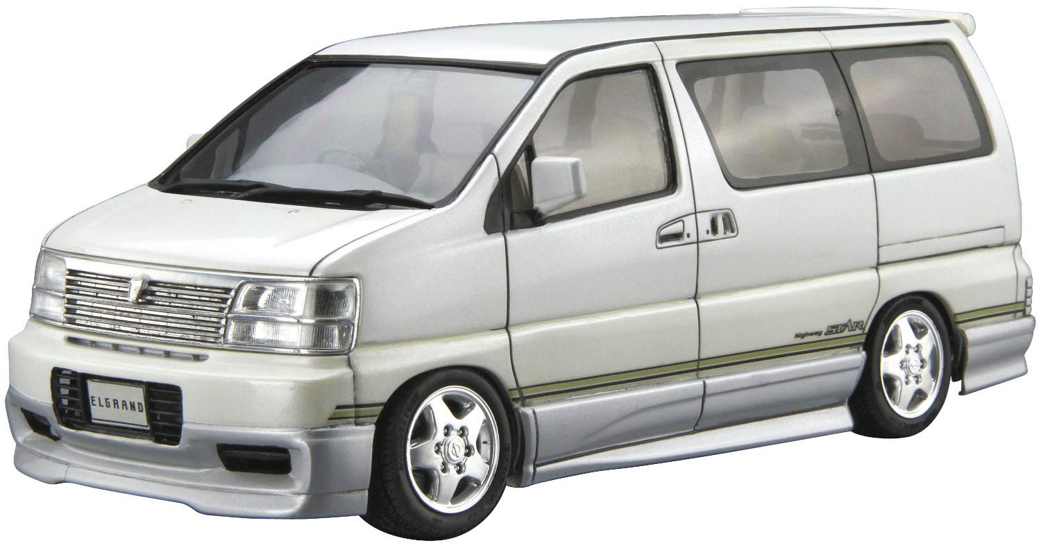 Aoshima Bunka Kyozai The Model Car Series 123 Nissan E50 Elgrand 1999 Plastic Model Kit Co., Ltd. 1/24 No.
Aoshima Bunka Kyozai The Model Car Series 123 Nissan E50 Elgrand 1999 Plastic Model Kit Co., Ltd. 1/24 No.