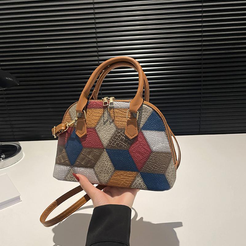 Yogodlns New Women Shell Crossbody Bag Contrast Color PU Leather Shoulder Bag Large Capacity for Shopping Small Handbags 25.5x10.5x16.5cm білий
Yogodlns New Women Shell Crossbody Bag Contrast Color PU Leather Shoulder Bag Large Capacity for Shopping Small Handbags 25.5x10.5x16.5cm білий