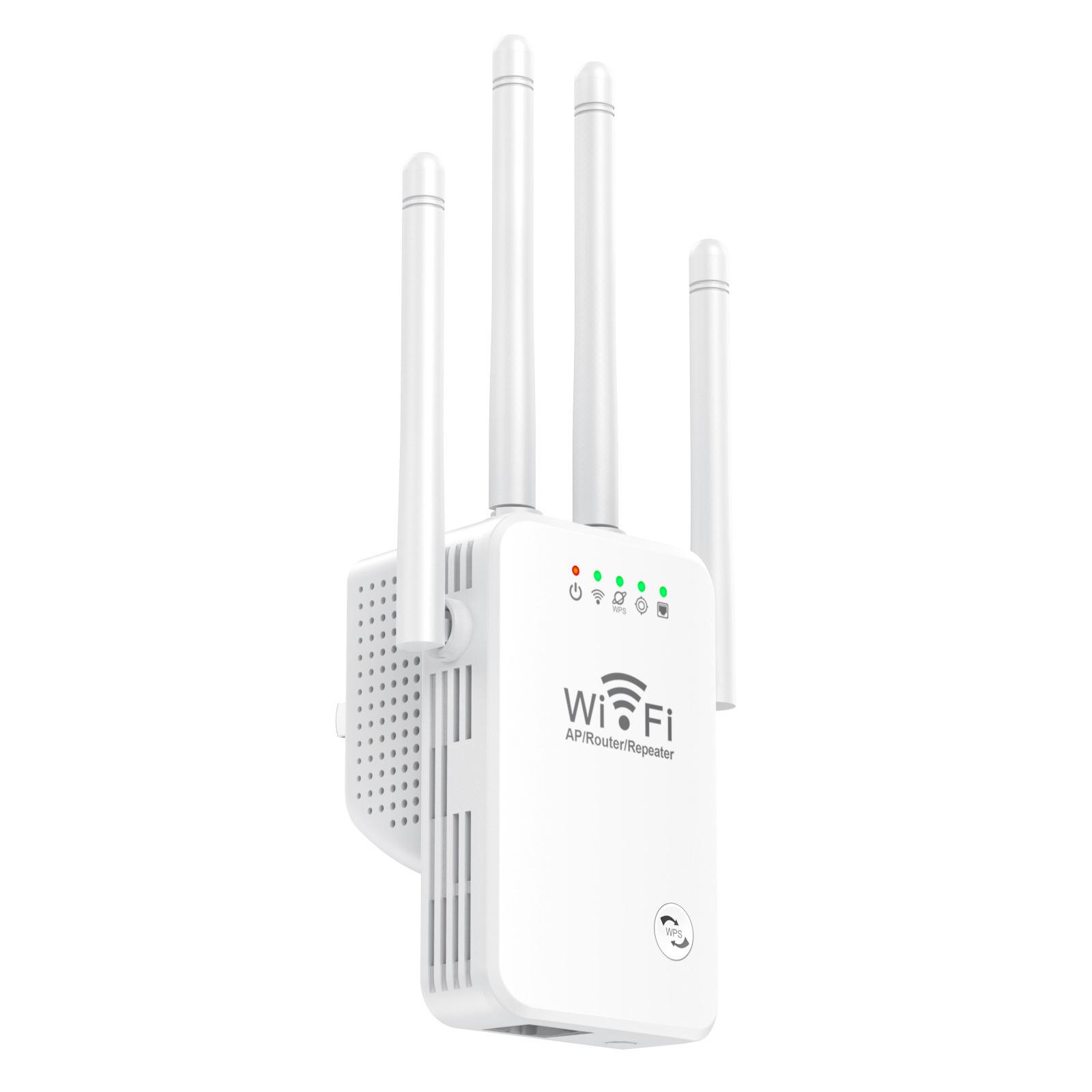 Wireless Repeater WiFi Signal Amplifier (300M) - New Model for Network Expansion. 4 Antennas U9 AU White
Wireless Repeater WiFi Signal Amplifier (300M) - New Model for Network Expansion. 4 Antennas U9 AU White