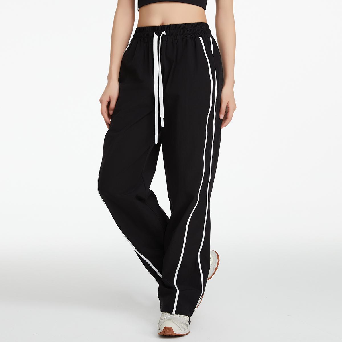Sports Trousers Women Summer Cool Windproof Outdoor Mountaineering Loose Casual Wide-leg Pants Quick-drying Sun Protection Pants XS чорний
Sports Trousers Women Summer Cool Windproof Outdoor Mountaineering Loose Casual Wide-leg Pants Quick-drying Sun Protection Pants XS чорний