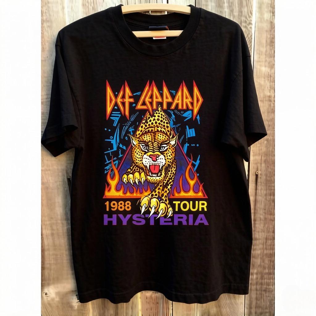 Def Leppard Hysteria 1988 Tour Concert Pattern Black Unisexs and Womens Universal Shirt of High Quality and Comfort 4XL
Def Leppard Hysteria 1988 Tour Concert Pattern Black Unisexs and Womens Universal Shirt of High Quality and Comfort 4XL