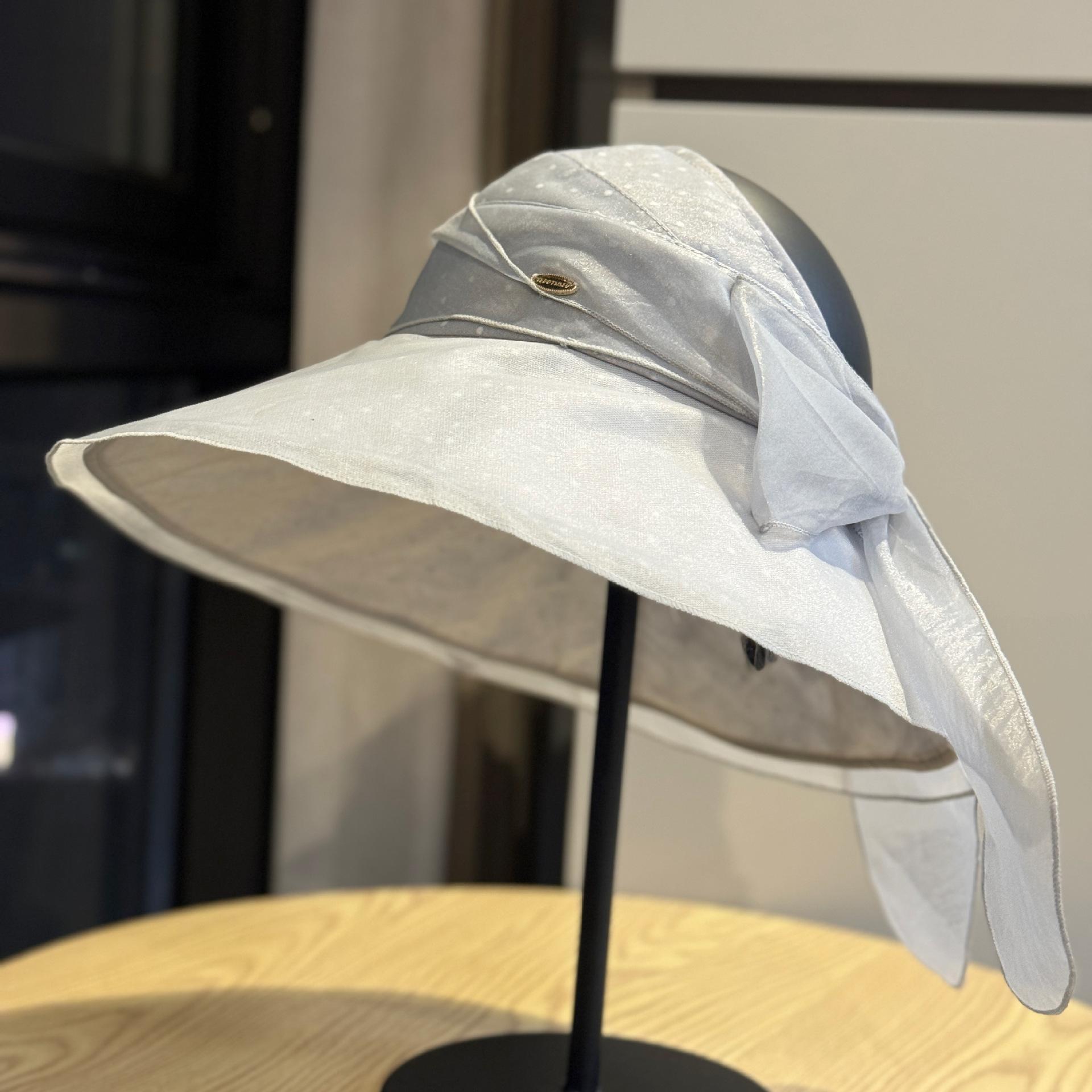 Korean-style bowknot sun hat for women, summer sun protection wide-brimmed hat, foldable vacation beach hat, fashionable half-open top design Adult54-60Adjustable сірий колір
Korean-style bowknot sun hat for women, summer sun protection wide-brimmed hat, foldable vacation beach hat, fashionable half-open top design Adult54-60Adjustable сірий колір