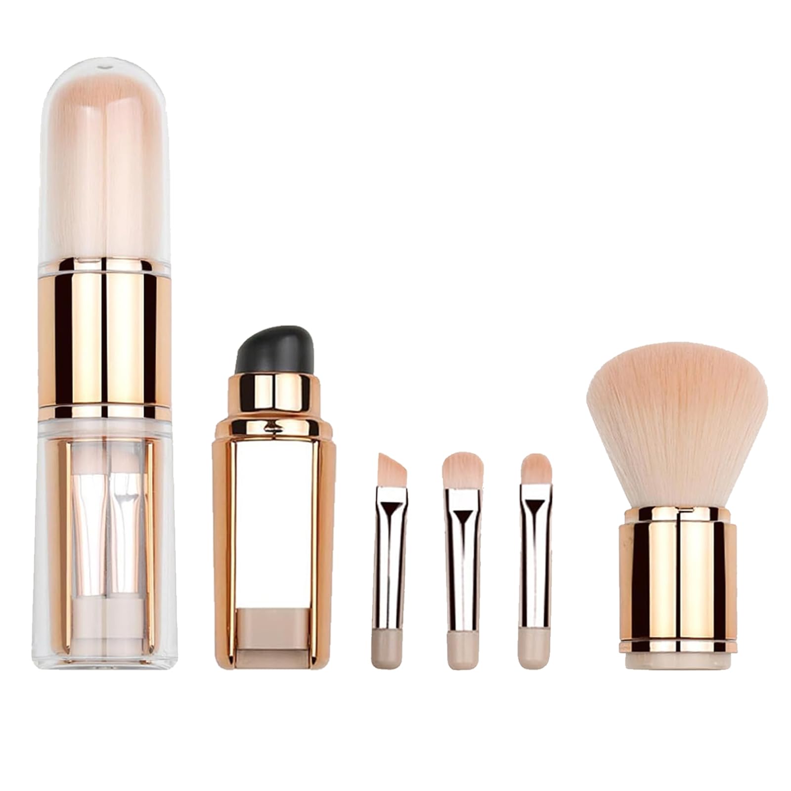 PAVIKE Набір пензлів для макіяжу включає пензлі для пудри, тіней, макіяжу очей, губ, а також портативний і зручний чохол для зберігання для подорожей і багатофункціональний набір для макіяжу з 5 предметів білий
PAVIKE Набір пензлів для макіяжу включає пензлі для пудри, тіней, макіяжу очей, губ, а також портативний і зручний чохол для зберігання для подорожей і багатофункціональний набір для макіяжу з 5 предметів білий