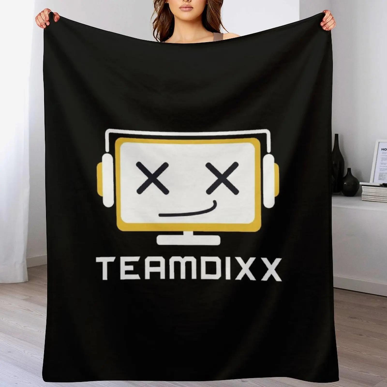 TEAMDIXX WHITE LOGO Throw Blanket Summer Cool Breathable Blanket for Sleeping 102x76cm(40x30in)
TEAMDIXX WHITE LOGO Throw Blanket Summer Cool Breathable Blanket for Sleeping 102x76cm(40x30in)