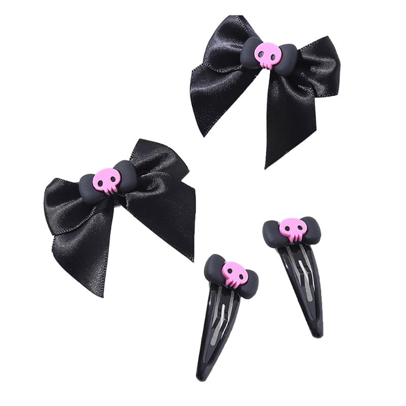 4pieces Skull Bowknot Shape Hair Clip Spring Summer Headwear for Woman Girls Taking Photo Travel Non-Slip Hairpin 1
4pieces Skull Bowknot Shape Hair Clip Spring Summer Headwear for Woman Girls Taking Photo Travel Non-Slip Hairpin 1