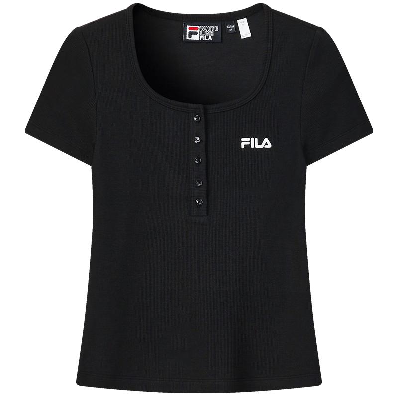 FILA Women s Slim-Fit Knitted Short Sleeve T-Shirt L
FILA Women s Slim-Fit Knitted Short Sleeve T-Shirt L