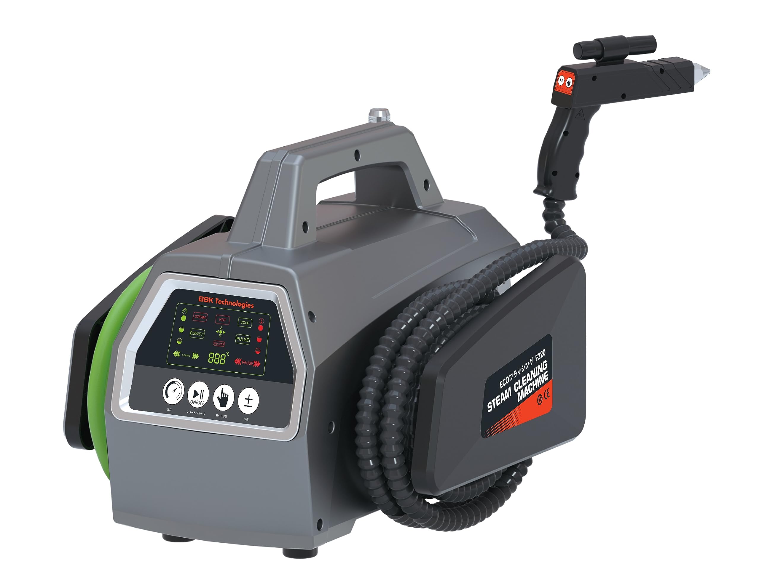 BBK high temperature steam cleaning machine ozone ECO flushing F220 (with generator)
BBK high temperature steam cleaning machine ozone ECO flushing F220 (with generator)