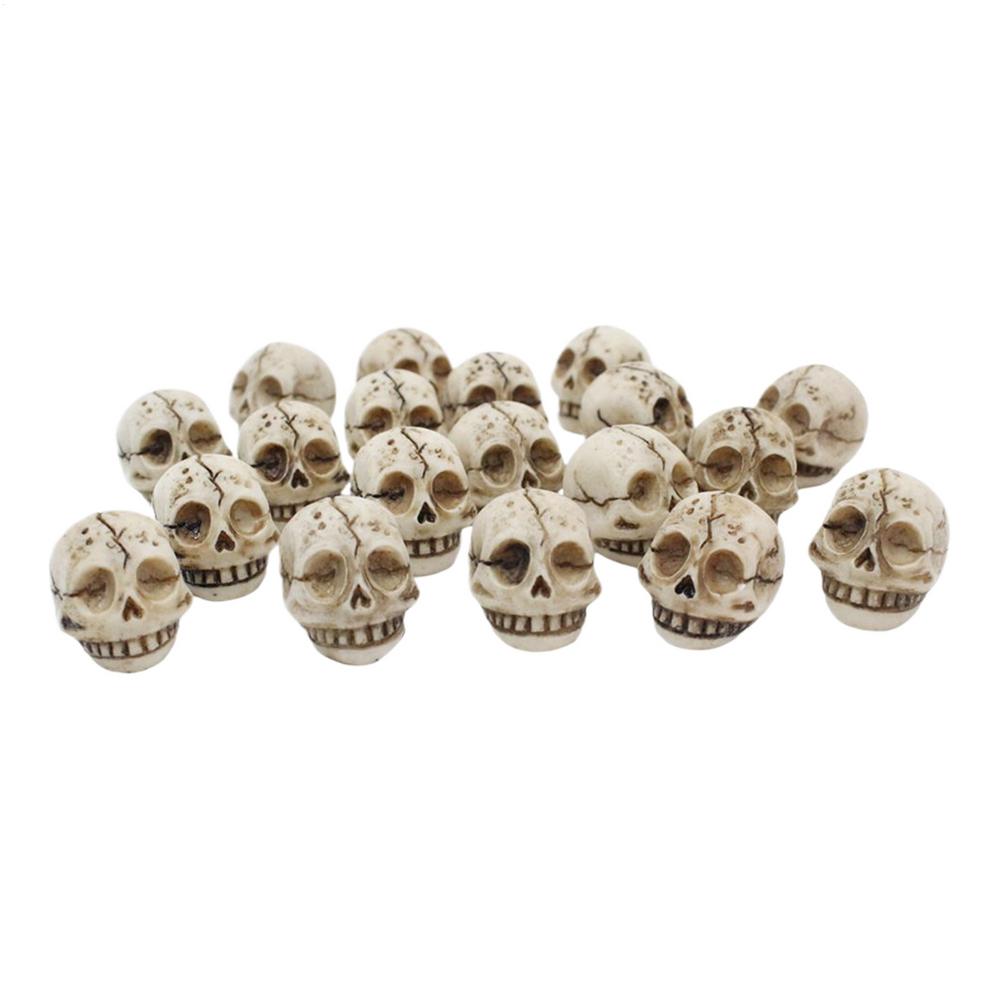 Halloween Resin Skull 20 Pieces Skull Sculpture Small Resin Prank Toys for Miniature Landscaping Plant Pot Easter Festival
Halloween Resin Skull 20 Pieces Skull Sculpture Small Resin Prank Toys for Miniature Landscaping Plant Pot Easter Festival