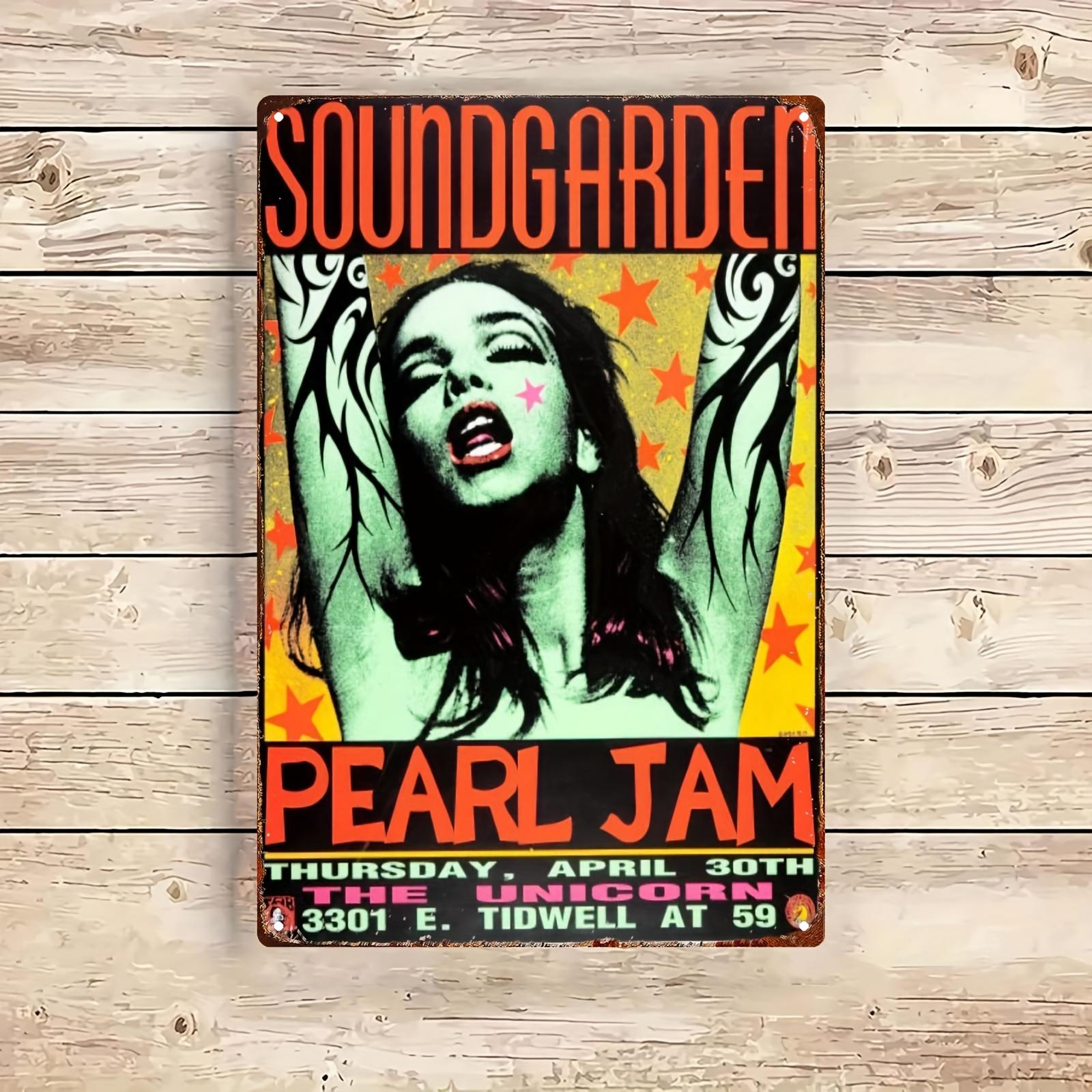 Vintage Concert Metal Sign Durable Iron Wall Art for Home Bar Office Outdoor Decor Retro Music Band Plaque Gift R 20x30cm(7.8x11.8inch)
Vintage Concert Metal Sign Durable Iron Wall Art for Home Bar Office Outdoor Decor Retro Music Band Plaque Gift R 20x30cm(7.8x11.8inch)