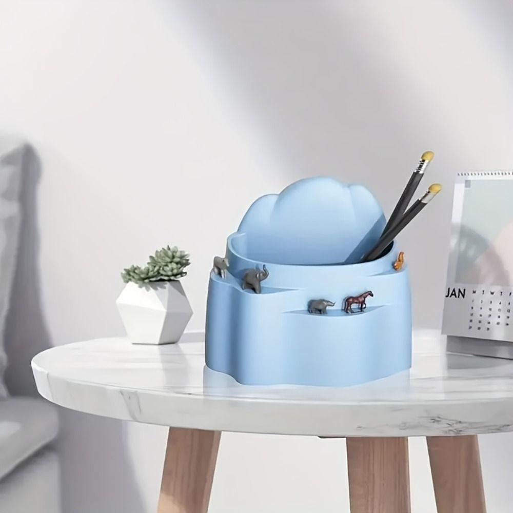 Large-capacity Pen Container Storage Box Desk Organizer Personalized Pen Holder Desk Accessory синий
Large-capacity Pen Container Storage Box Desk Organizer Personalized Pen Holder Desk Accessory синий