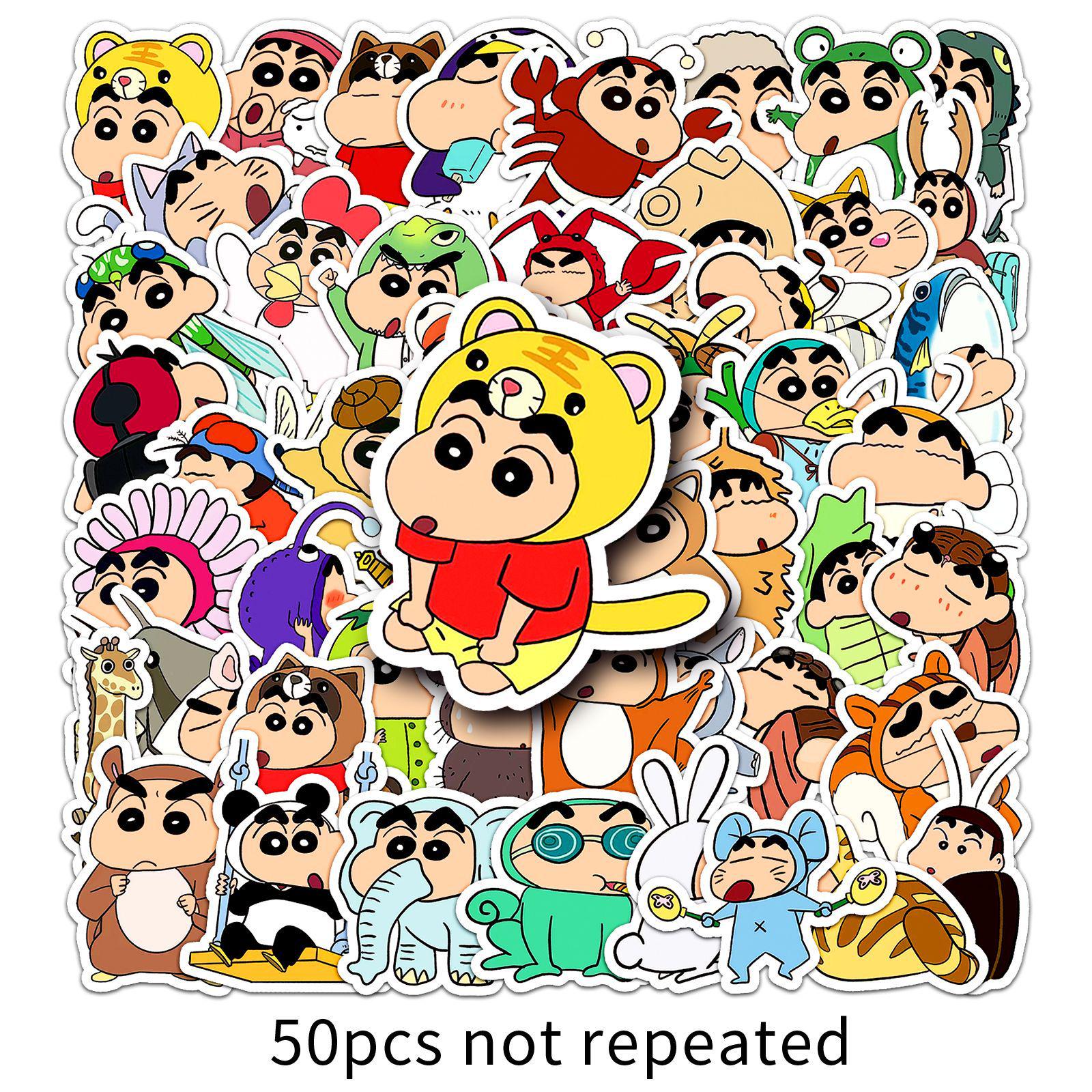 50 Japanese Anime Crayon Shin-chan Dress-up Waterproof Stickers for Phones & Laptops
50 Japanese Anime Crayon Shin-chan Dress-up Waterproof Stickers for Phones & Laptops