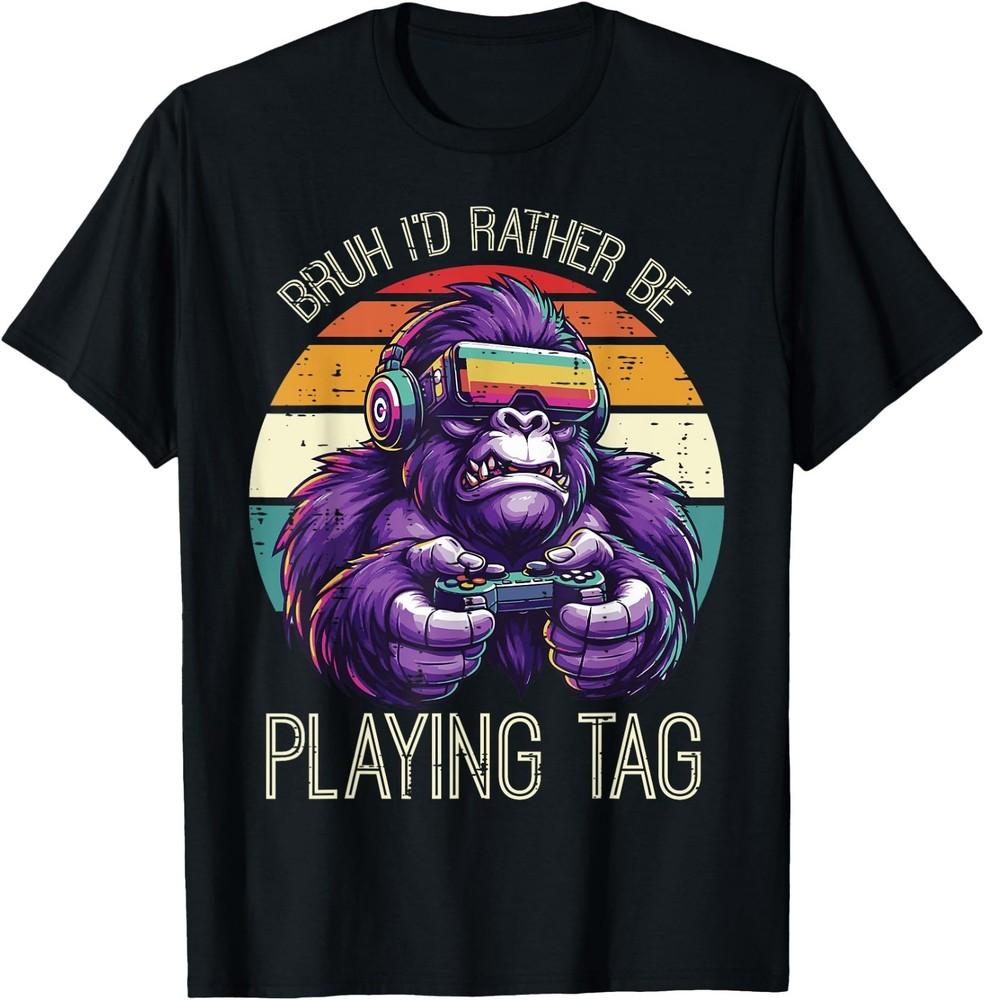 Gaming Bruh Id Rather Play Video Games Gamer Men Boys T-Shirt 4XL
Gaming Bruh Id Rather Play Video Games Gamer Men Boys T-Shirt 4XL