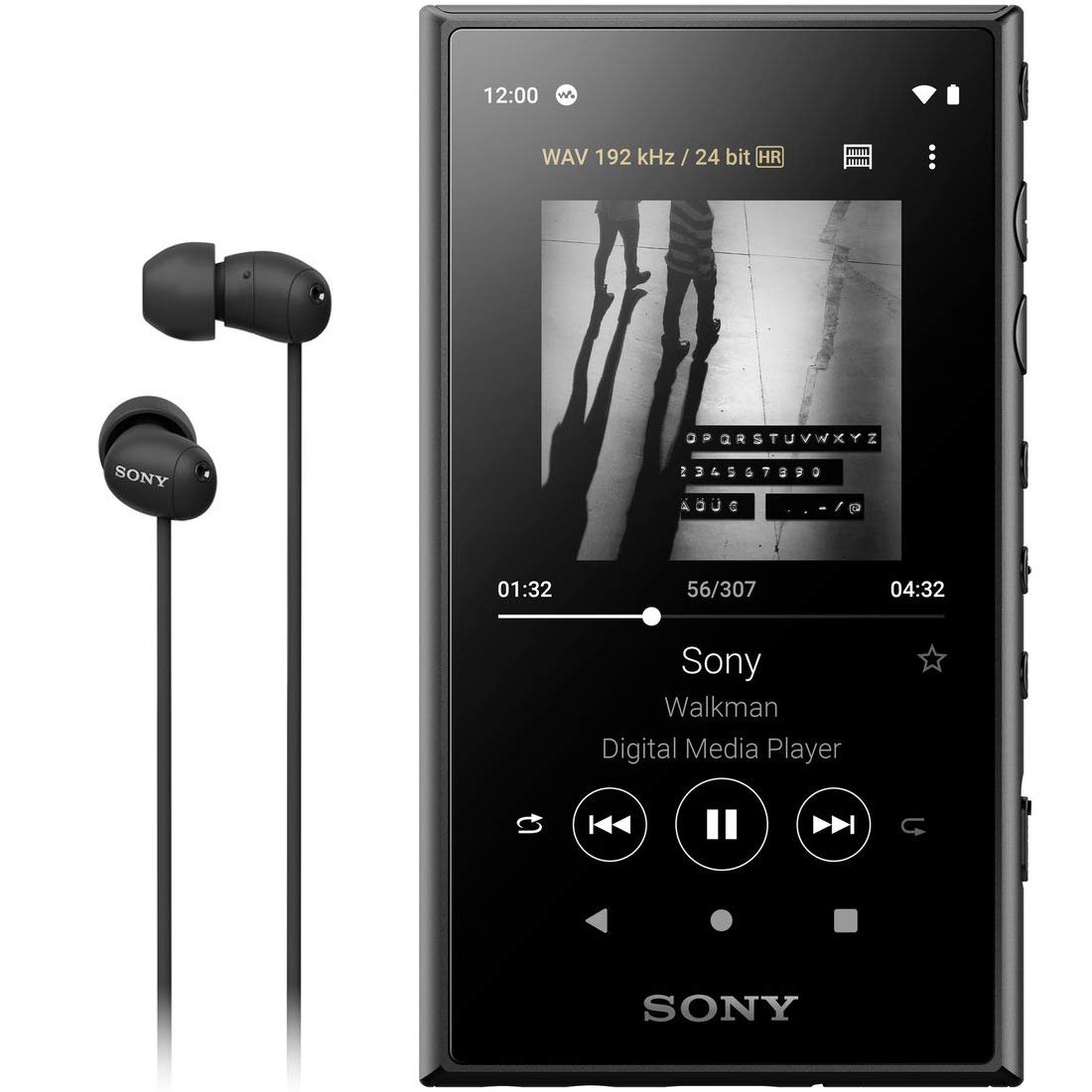Sony Walkman 16 ГБ серії A, MP3-плеєр із високою роздільною здатністю, сумісний з Bluetooth, Android, сумісний із microSD, сенсорна панель до 26 годин безперервної роботи чорний
Sony Walkman 16 ГБ серії A, MP3-плеєр із високою роздільною здатністю, сумісний з Bluetooth, Android, сумісний із microSD, сенсорна панель до 26 годин безперервної роботи чорний