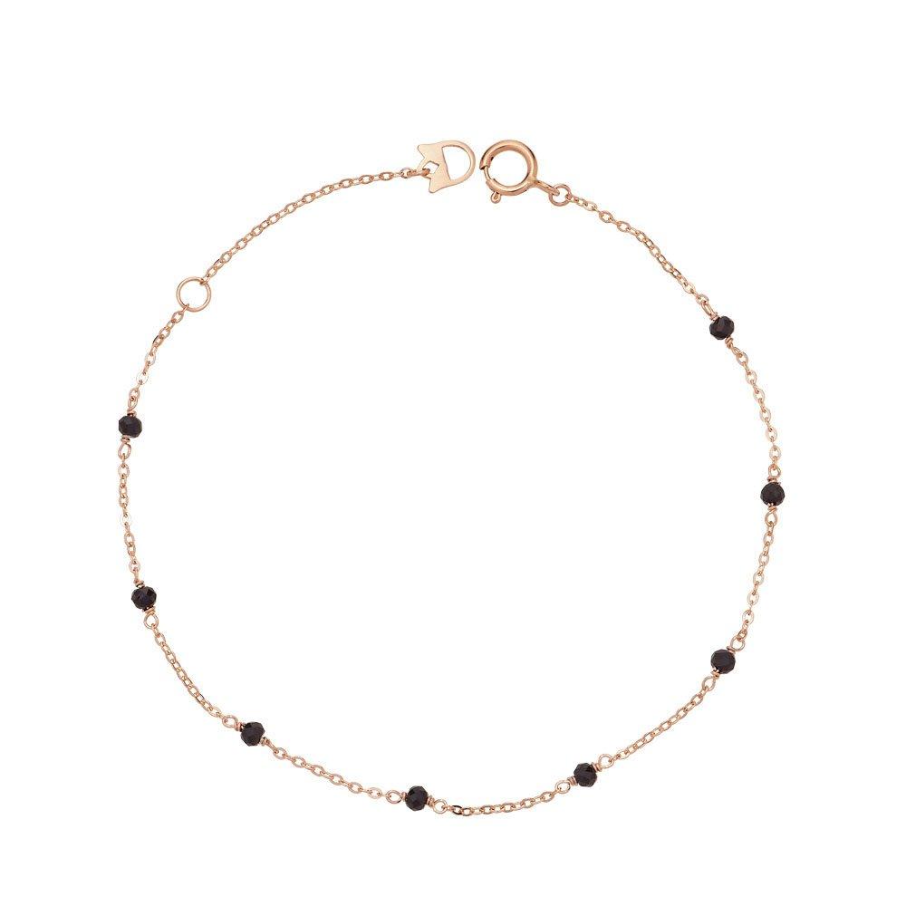 14K gold bracelet chain spinel single row 14K yellow gold_/ Size: 17CM
14K gold bracelet chain spinel single row 14K yellow gold_/ Size: 17CM