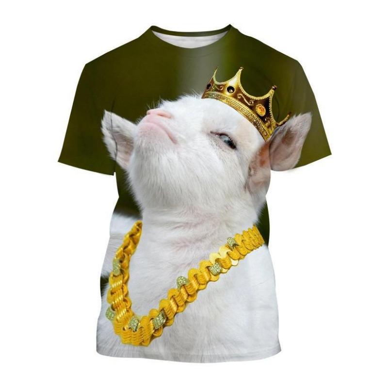 Funny Animal Goat 3D Print Men s T-Shirts Streetwear Men Fashion Harajuku Casual Oversized O-Neck Unisex Clothes Tees Tops XXS
Funny Animal Goat 3D Print Men s T-Shirts Streetwear Men Fashion Harajuku Casual Oversized O-Neck Unisex Clothes Tees Tops XXS