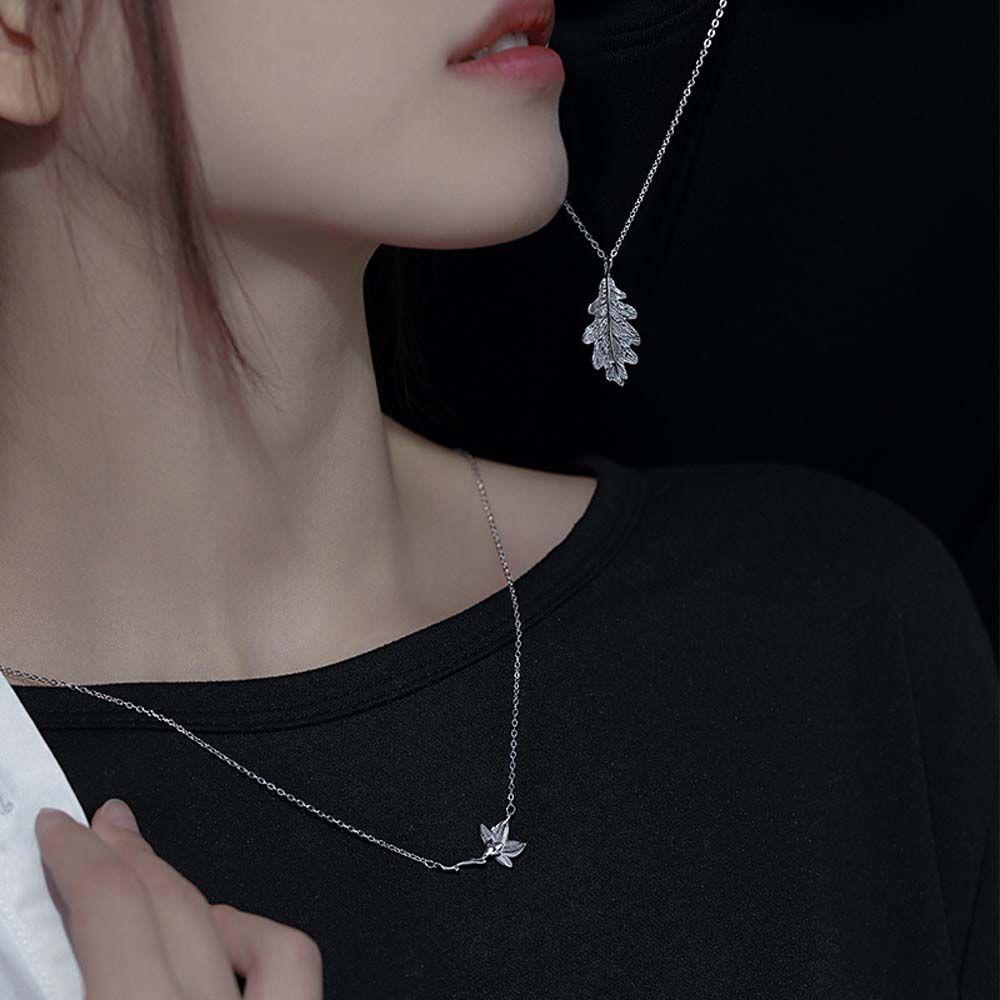 Temperament For Lovers Pendant Couple Necklaces Oak And Kapok Woman Clavicle Choker Neck Jewelry man
Temperament For Lovers Pendant Couple Necklaces Oak And Kapok Woman Clavicle Choker Neck Jewelry man