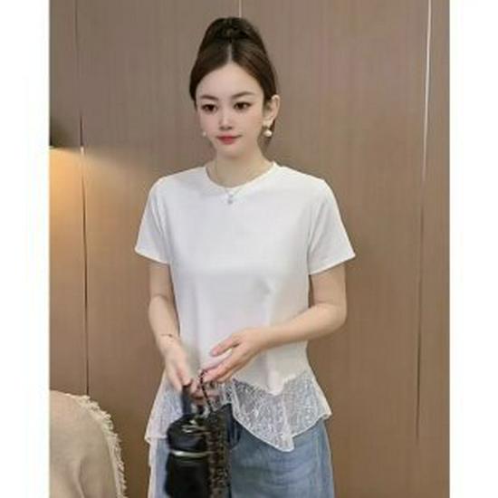 Lace Hem Patchwork Slimming T-Shirt for Women - 2026 Fashionable, Age-Reducing, Stylish Summer Short Sleeve Top 4XL (140-155 lbs) белый
Lace Hem Patchwork Slimming T-Shirt for Women - 2026 Fashionable, Age-Reducing, Stylish Summer Short Sleeve Top 4XL (140-155 lbs) белый