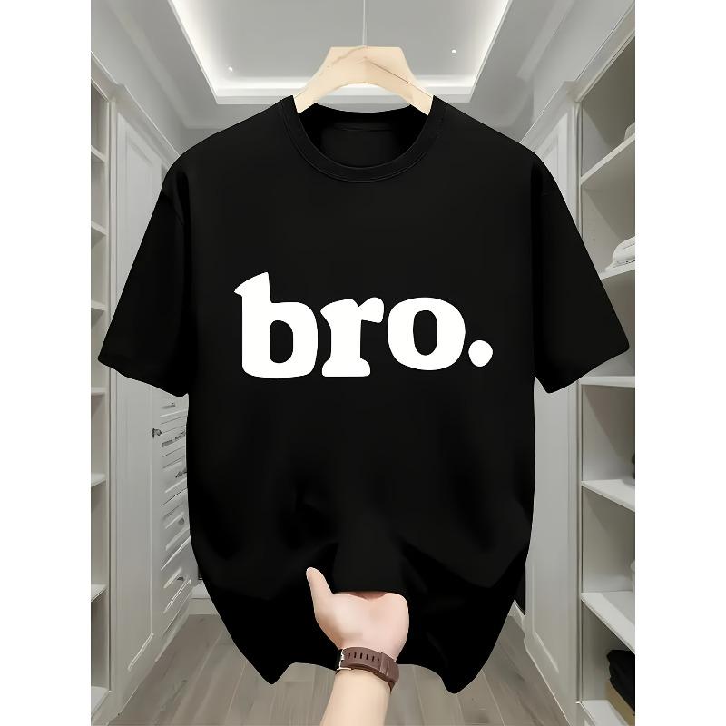 European sizes Men S Navy Blue bro. Graphic T-Shirt - Casual Short Sleeve Tee with Bold White Lettering 4XL чорний
European sizes Men S Navy Blue bro. Graphic T-Shirt - Casual Short Sleeve Tee with Bold White Lettering 4XL чорний