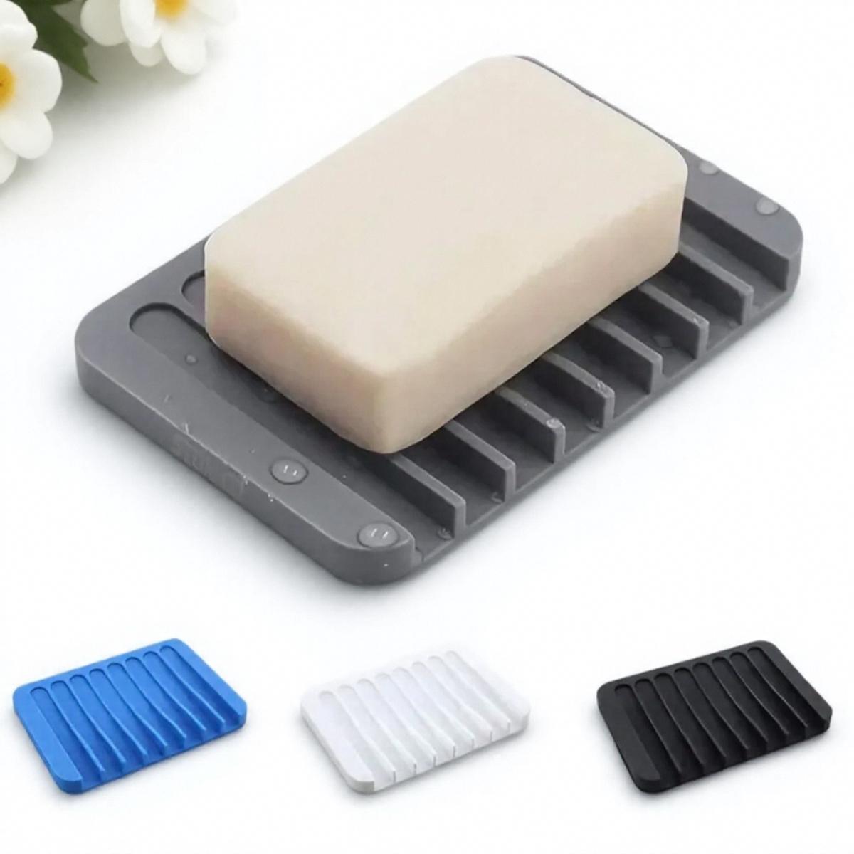 1PC Shower Soap Dish Self-draining Waterfall Anti-Slip Design Soap Saver Holder for Shower Bathroom Kitchen Sink Countertop
1PC Shower Soap Dish Self-draining Waterfall Anti-Slip Design Soap Saver Holder for Shower Bathroom Kitchen Sink Countertop
